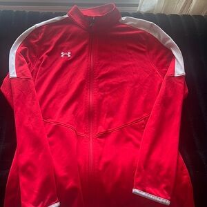 Sweatshirt in red. By Under Armour